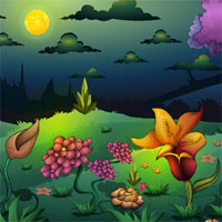 Free online html5 games - Ena The Circle 2-Flower World Escape game 