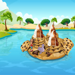 Free online html5 games - Cookie Island Escape game 