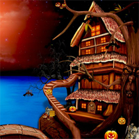 Free online html5 games - NsrEscapeGames Halloween Bone Magic game 
