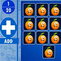 Free online html5 games - Fruit Count Math NetFreedomGames game 
