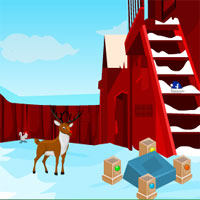 Free online html5 games - Christmas boy escape game 