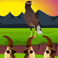 Free online html5 games - G2M Myna Land Escape game 