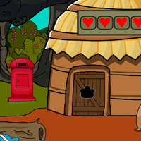 Free online html5 games - Games2Jolly Llama Escape From Hut House game 