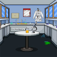 Free online html5 games - Chemical Lab Escape game 