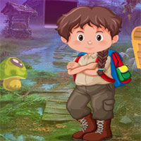 Free online html5 games - G4K Doleful School Boy Escape  game 