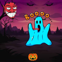 Free online html5 escape games - Ghost  Cursed Man Escape