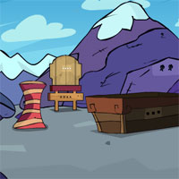 Free online html5 games - GenieFunGames Lost Land Escape 8 game 