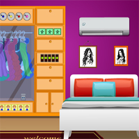 Free online html5 games - Purple Home Escape 2 game 