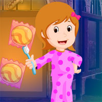 Free online html5 games - Games4king Find Good Morning Girl game 