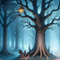 Free online html5 escape games - Dark Woods Escape