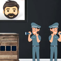 Free online html5 games - 8b Find Security Uncle Buckee game 