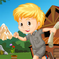 Free online html5 games - Games4King Cute Little Boy Rescue game 