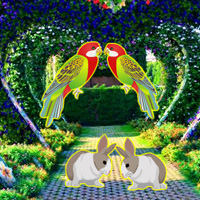 Free online html5 games - Games2rule Beautiful Love Garden Escape game 