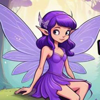 Magical Purple Fairy Rescue Game