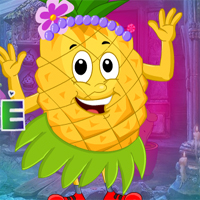 Free online html5 games - Games4King Dancing Pineapple Rescue game 