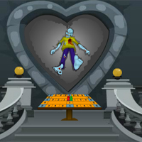 Free online html5 games - Games4Escape Halloween Party House Escape 03 game 