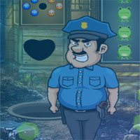 Free online html5 games - G4K Angry Cop Rescue game 