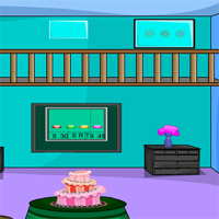 Free online html5 games - Locked Blue Room Escape game 