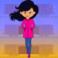Free online html5 games -  FG Foreign Girl Escape game 