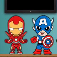 Free online html5 games - 8b Find Iron Man Tony game 