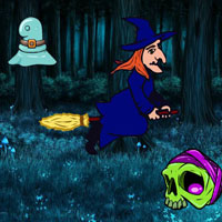 Free online html5 escape games - BIG Witch Discover Magical Sphere