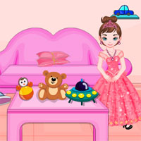 Free online html5 games - Princess Pinky Toys Room Escape game 