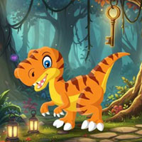 Free online html5 escape games - Young Velociraptor Escape