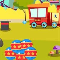 Free online html5 games - GFG Circus Crazy Monkey Escape game 