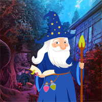 Free online html5 games - G4K Wizard Rescue game 