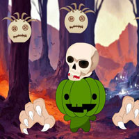 Free online html5 escape games - BIG Escape From Halloween Pumpkin Way