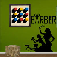 Free online html5 games - 8bGames Barber Escape game 