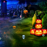 Free online html5 games - Top10NewGames Find The Magical Wand From Graveyard game 