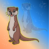 Free online html5 games - G2J Clever Little Otter Escape game 