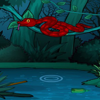 Free online html5 games - G4E Halloween Forest Escape game 