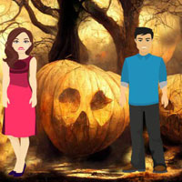 Free online html5 games - G2R Frightening Jungle Couple Escape game 