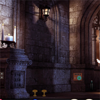 Free online html5 games - Escape From Medieval Catholic Church game 