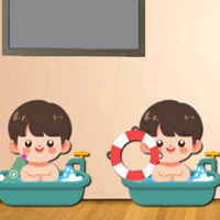 Free online html5 games - 8b Find Brother and Sister game - WowEscape 