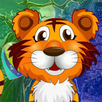 Free online html5 games - Hoary Tiger Rescue game 
