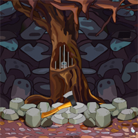 Free online html5 games - Cave Treasure Escape game 