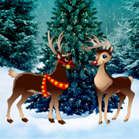 Free online html5 games - Games2rule Christmas Reindeer Rescue game 