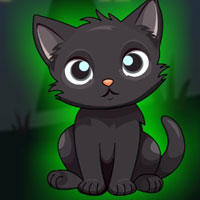 Free online html5 escape games - G2J Halloween Black Cat Escape