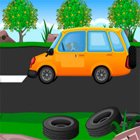 Free online html5 games - 5n Locked Car Dog Escape game 