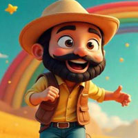 Free online html5 games - Farmer Track Escape Game game 