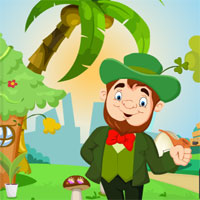 Free online html5 games - Games4King  Cartoon Leprechaun Rescue  game 