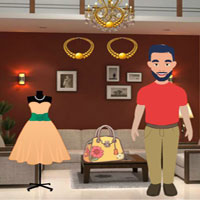 Free online html5 escape games - BIG Boy Escaped Girl House