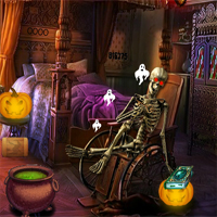 Free online html5 games - Top10NewGames Halloween Rescue My Dad game 