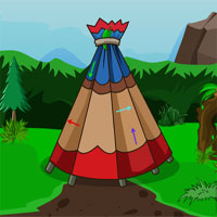 Free online html5 games - Tribe Forest Escape MirchiGames game 