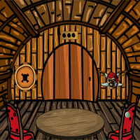 Free online html5 games - GenieFunGames Can You Escape this Pirate Ship game 