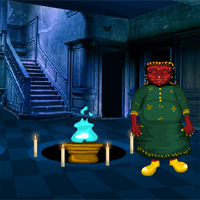 Free online html5 games - Scary Witch House Escape Games4Escape game 