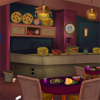 Free online html5 games - EnaGames Pizza Corner Escape game 